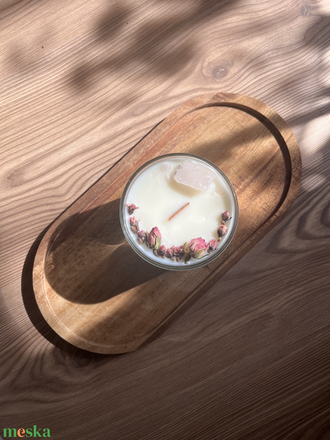 Különleges kézműves szójaviasz gyertya - otthon & életmód - gyertya, illat, aroma - gyertya - Meska.hu