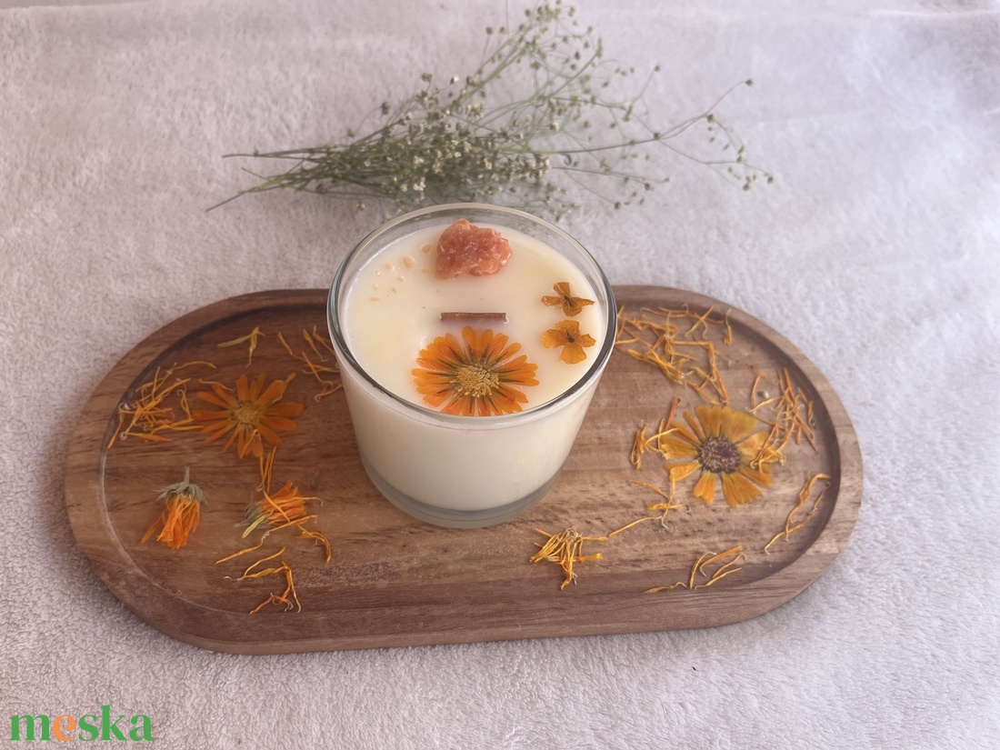 Kézműves természetes egyedi szójagyertya - otthon & életmód - gyertya, illat, aroma - gyertya - Meska.hu
