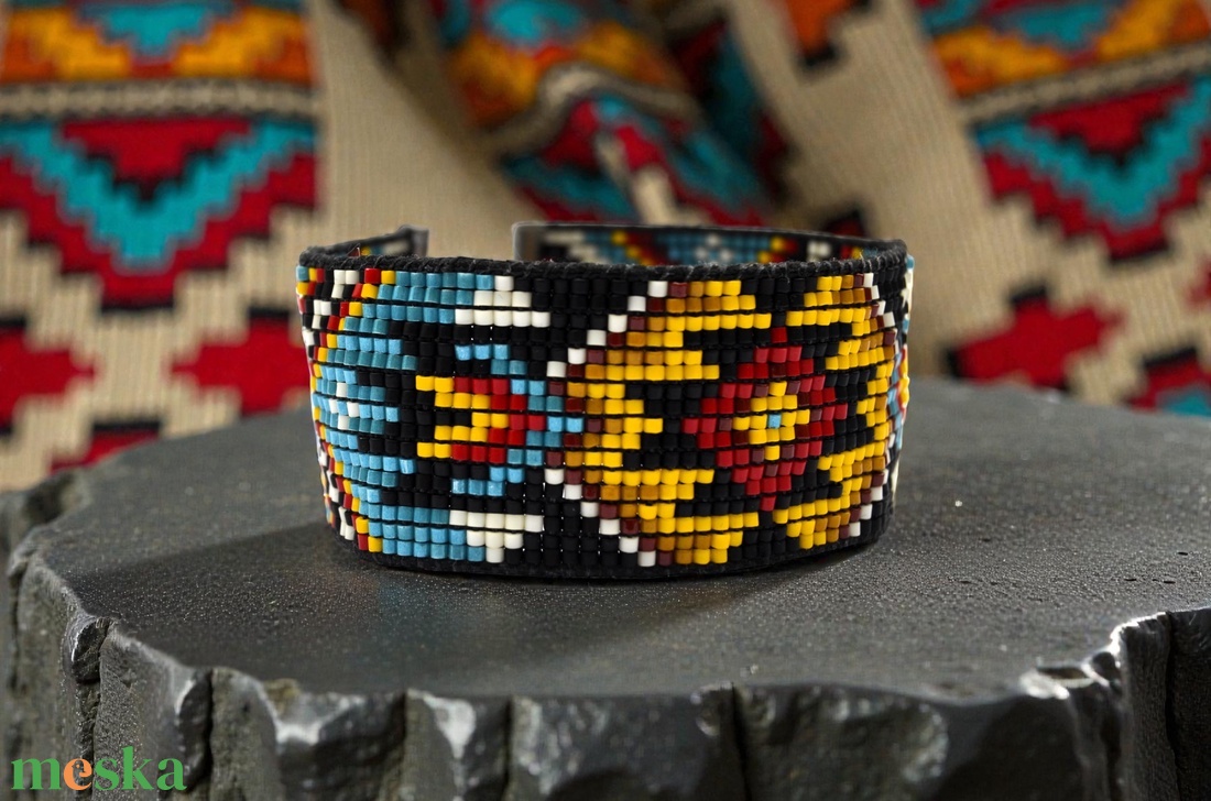 Tawa  A Nap Szelleme - ékszer - karkötő - gyöngyös karkötő - Meska.hu