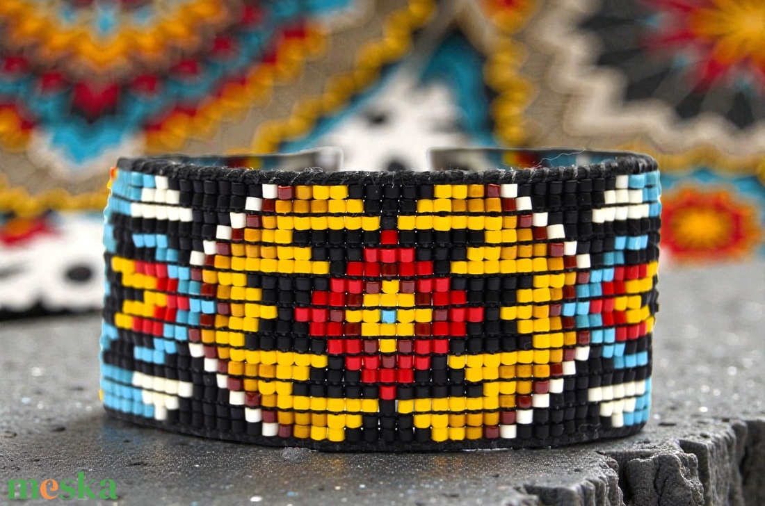 Tawa  A Nap Szelleme - ékszer - karkötő - gyöngyös karkötő - Meska.hu