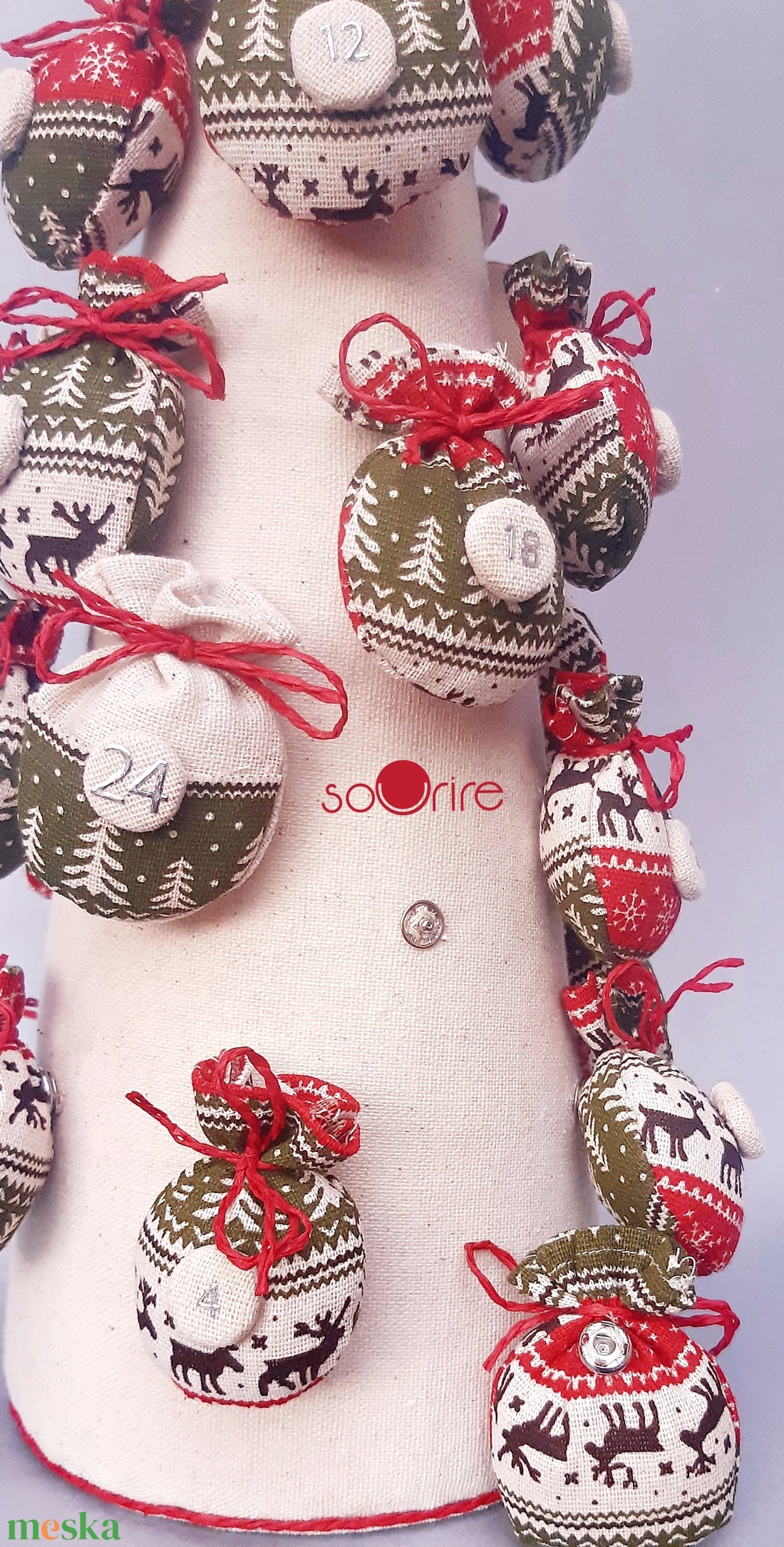 Adventi meglepetés csomag - karácsony - adventi díszek - adventi naptár - Meska.hu