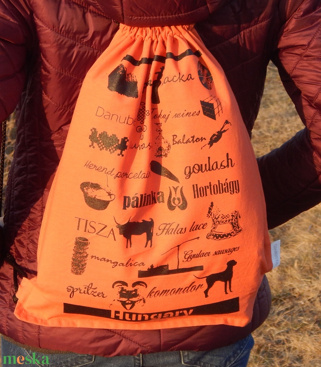  Jelképekzsák � korall - táska & tok - hátizsák - tornazsák, gymbag - Meska.hu