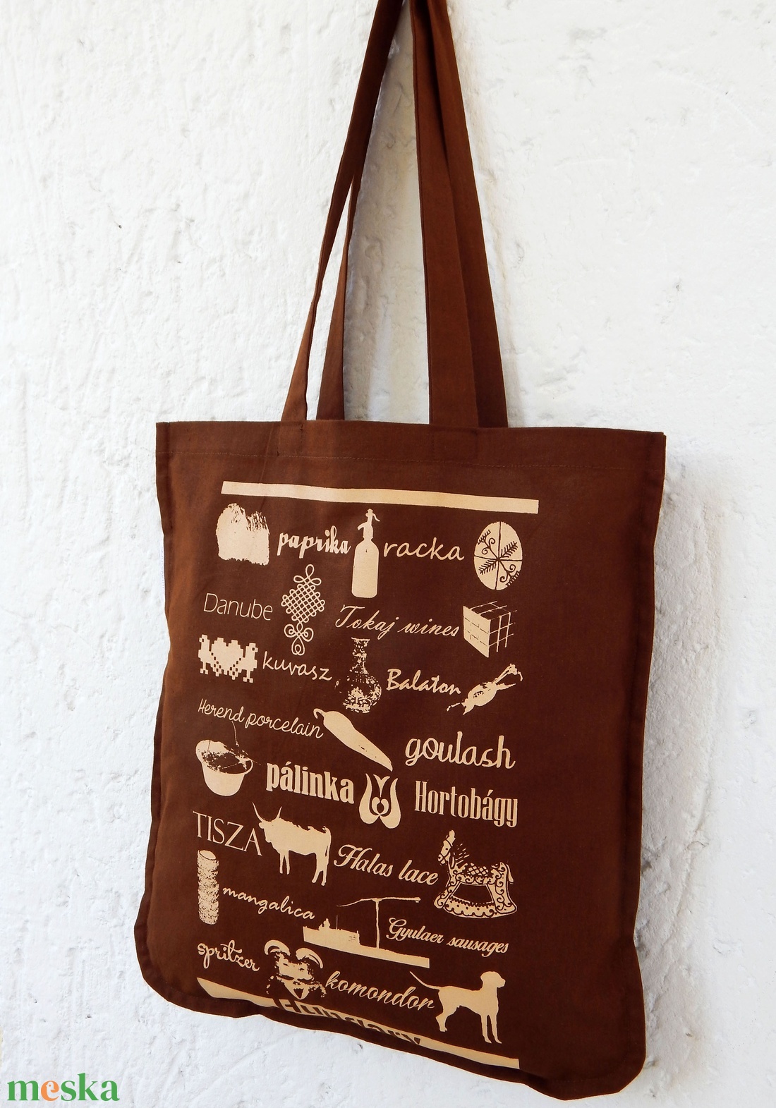  Jelképekszatyor  csokoládé - táska & tok - bevásárlás & shopper táska - shopper, textiltáska, szatyor - Meska.hu