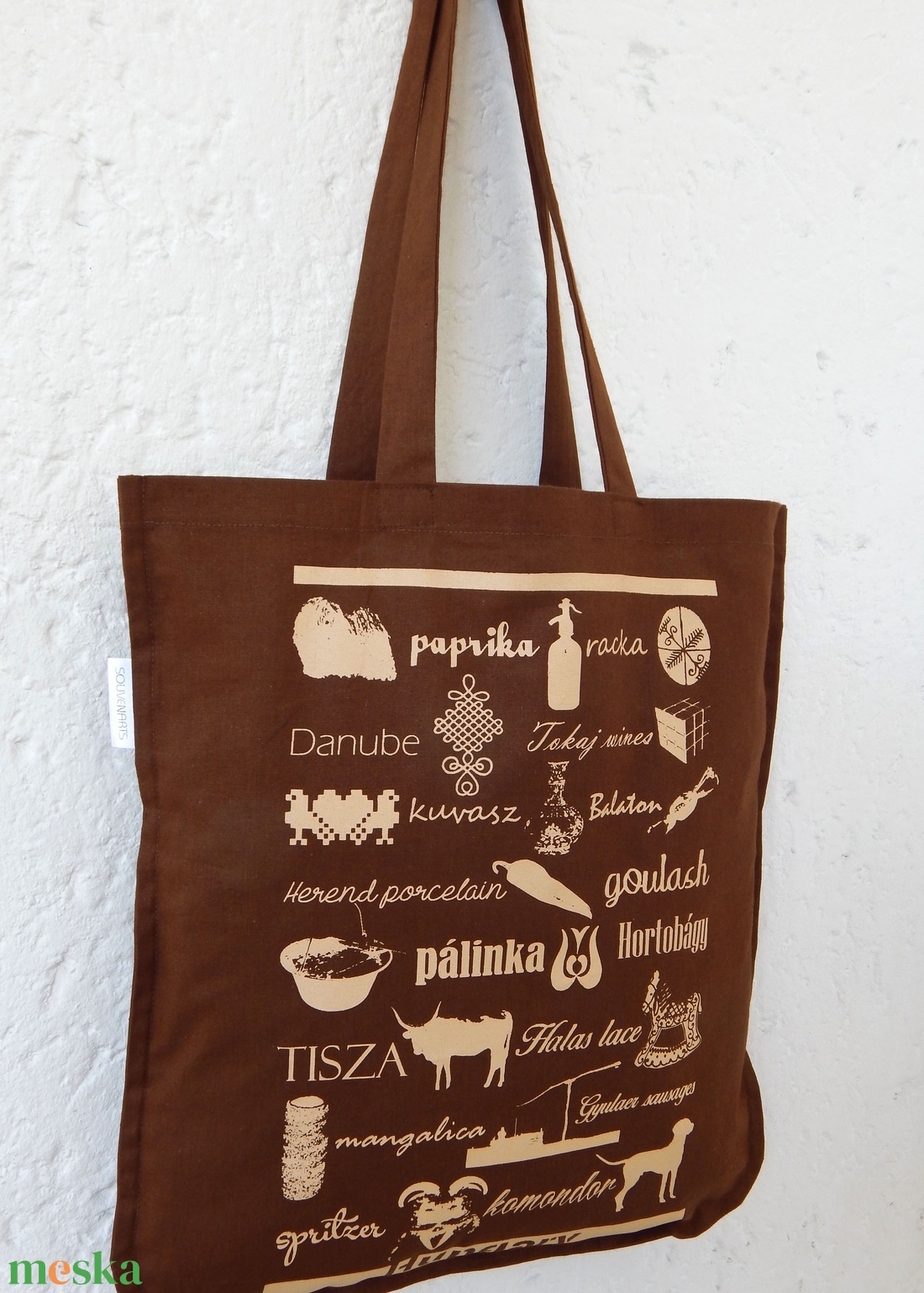  Jelképekszatyor  csokoládé - táska & tok - bevásárlás & shopper táska - shopper, textiltáska, szatyor - Meska.hu