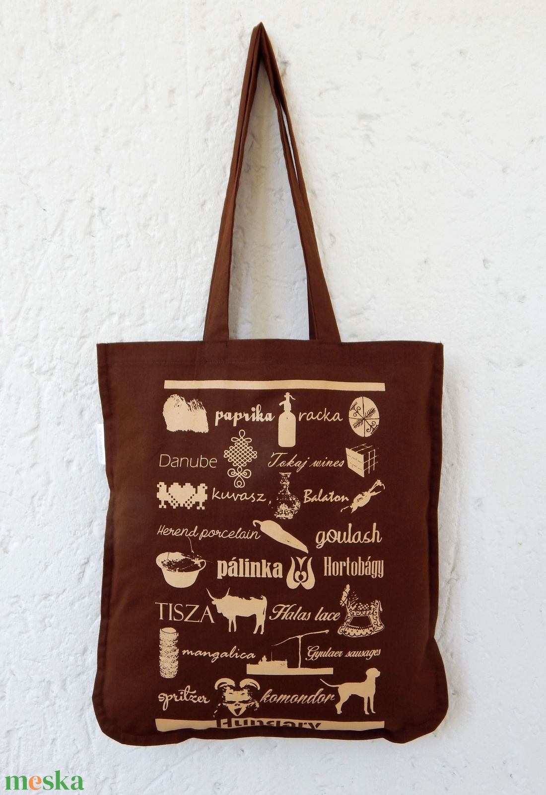  Jelképekszatyor  csokoládé - táska & tok - bevásárlás & shopper táska - shopper, textiltáska, szatyor - Meska.hu
