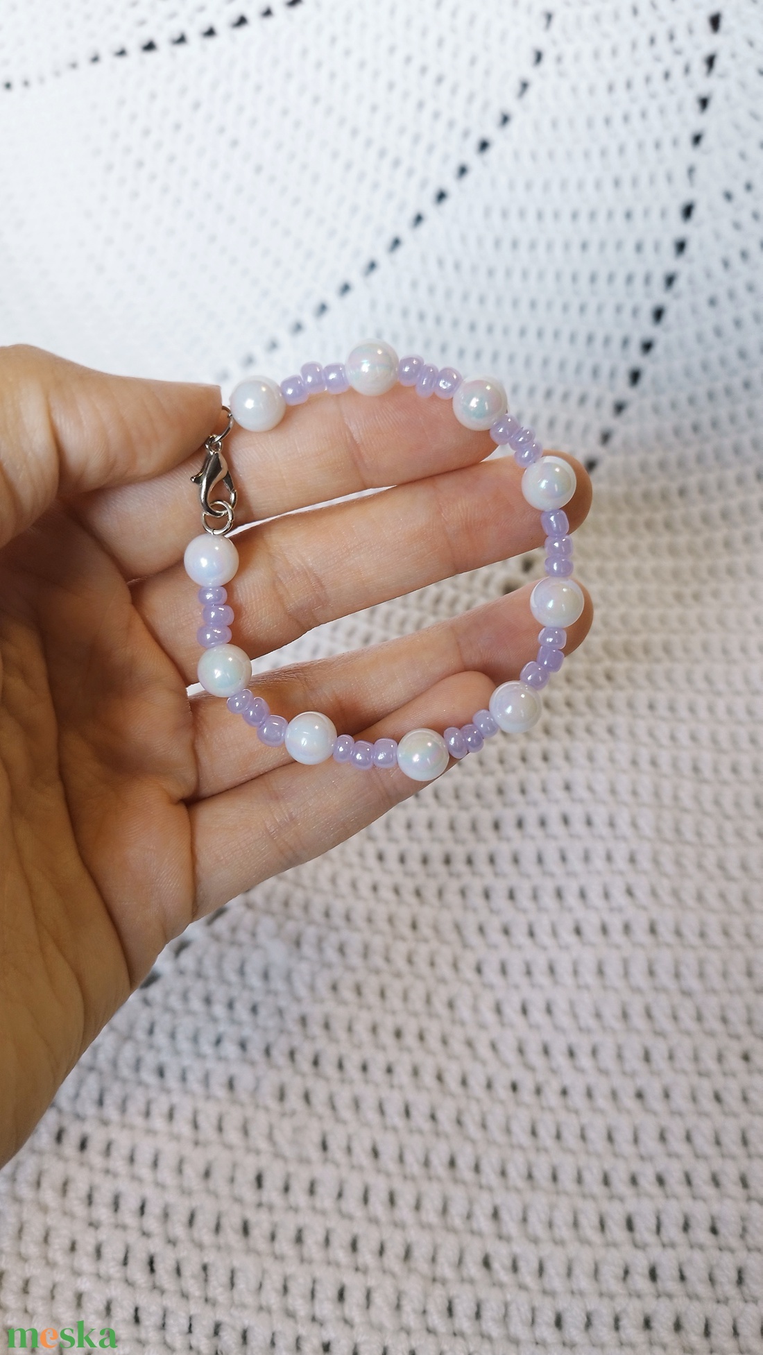Lila és rózsaszín gyöngyös karkötő - ékszer - karkötő - gyöngyös karkötő - Meska.hu Lila és rózsaszín gyöngyös karkötő - ékszer - karkötő - gyöngyös karkötő - Meska.hu