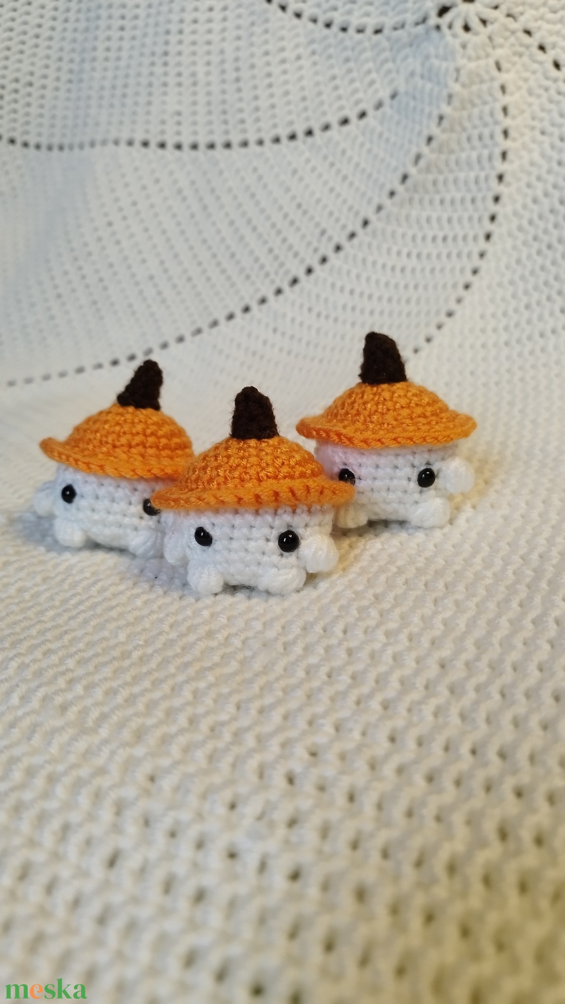 Horgolt tök kalapos gombák - kellékek & szerszámok - dekorációs kellékek - figurák - Meska.hu Horgolt tök kalapos gombák - kellékek & szerszámok - dekorációs kellékek - figurák - Meska.hu