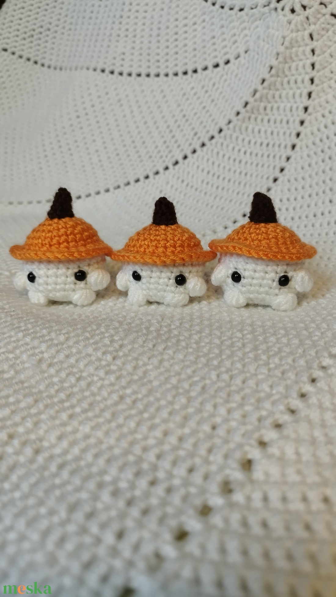 Horgolt tök kalapos gombák - kellékek & szerszámok - dekorációs kellékek - figurák - Meska.hu Horgolt tök kalapos gombák - kellékek & szerszámok - dekorációs kellékek - figurák - Meska.hu