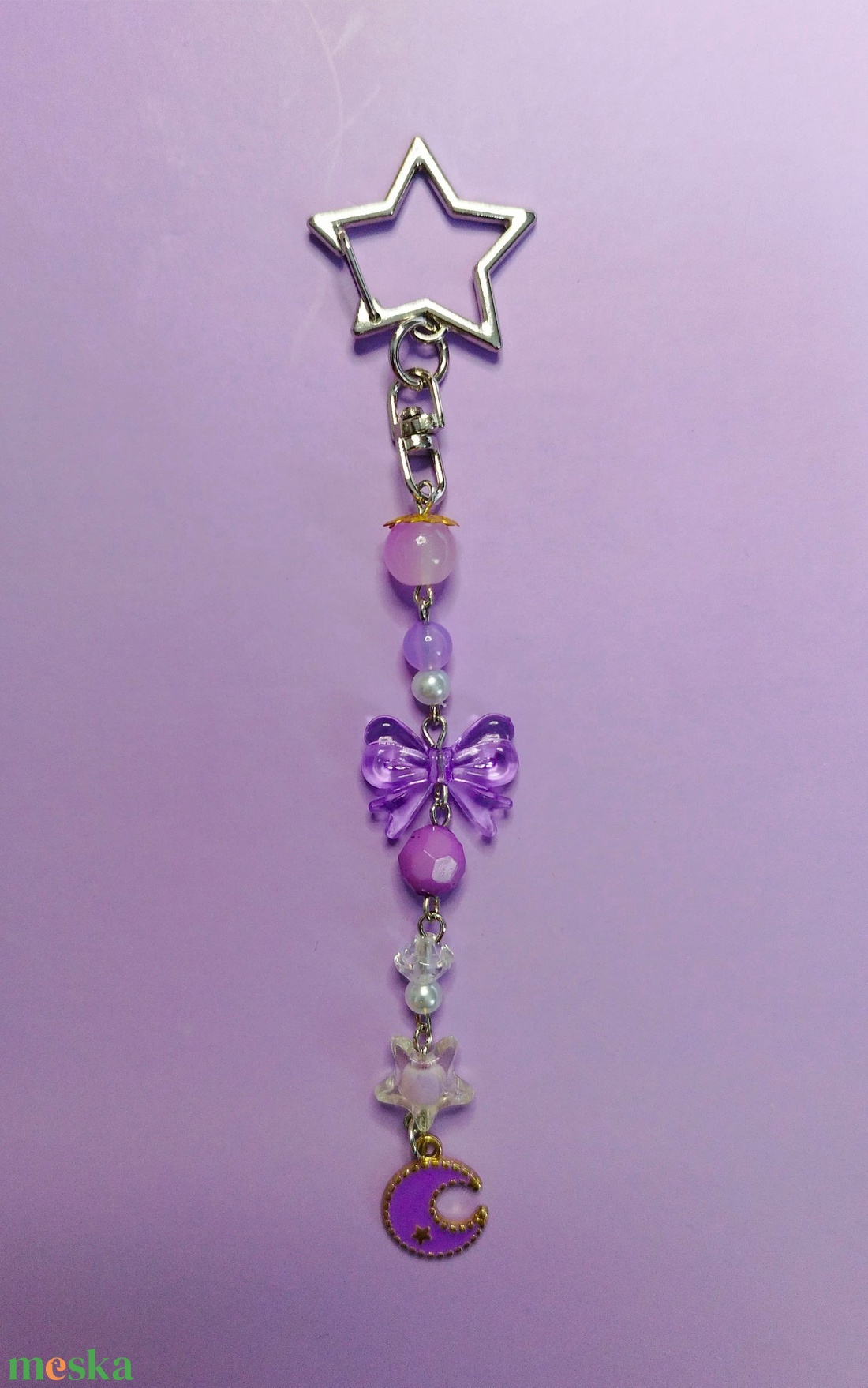 Lila kulcstartó, táskadísz - táska & tok - kulcstartó & táskadísz - táskadísz - Meska.hu Lila kulcstartó, táskadísz - táska & tok - kulcstartó & táskadísz - táskadísz - Meska.hu