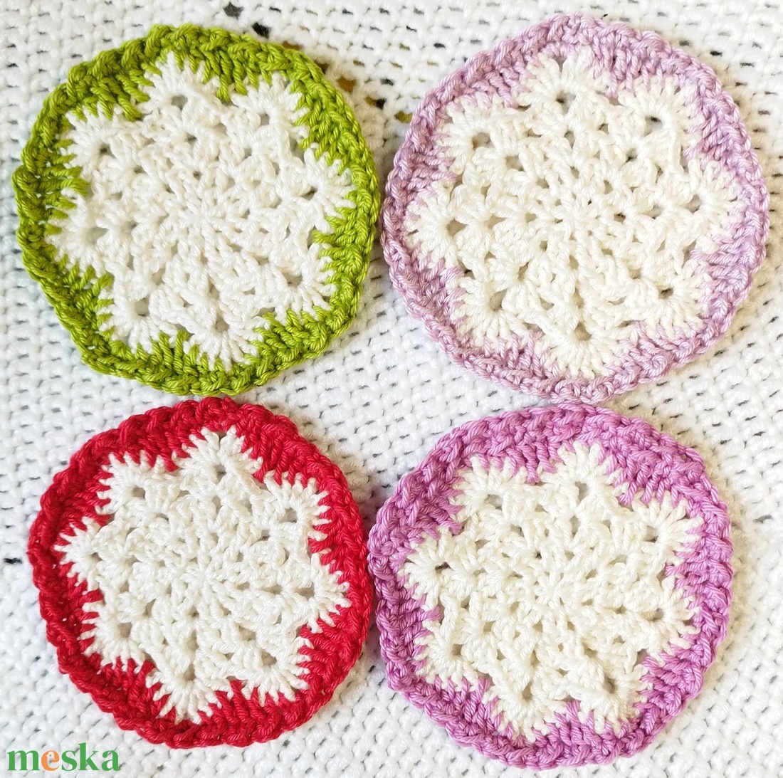 Karácsonyi hópelyhes poháralátét - otthon & életmód - konyhafelszerelés, tálalás - tálalás - tányér- és poháralátét - Meska.hu Karácsonyi hópelyhes poháralátét - otthon & életmód - konyhafelszerelés, tálalás - tálalás - tányér- és poháralátét - Meska.hu