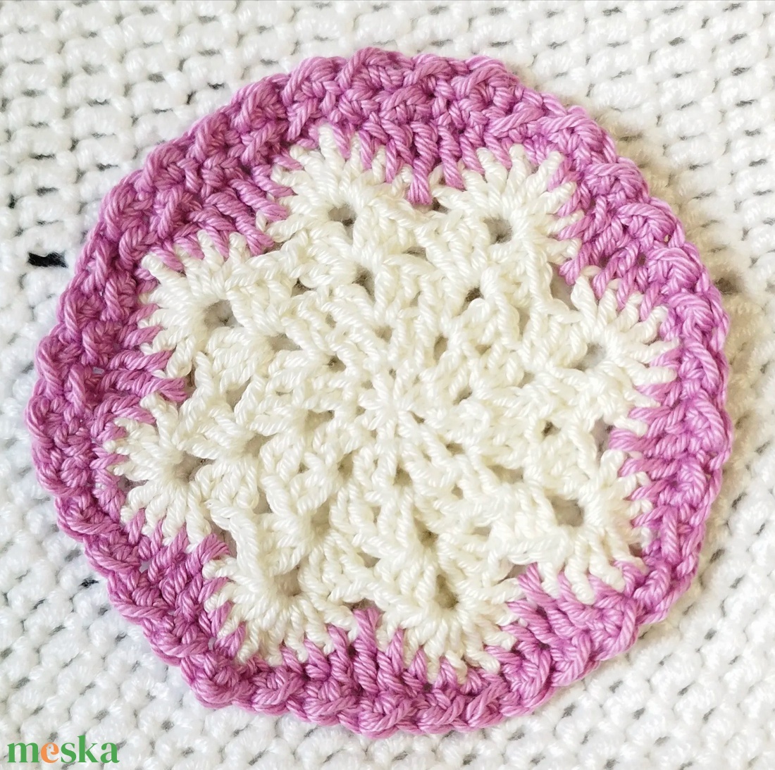 Karácsonyi hópelyhes poháralátét - otthon & életmód - konyhafelszerelés, tálalás - tálalás - tányér- és poháralátét - Meska.hu Karácsonyi hópelyhes poháralátét - otthon & életmód - konyhafelszerelés, tálalás - tálalás - tányér- és poháralátét - Meska.hu