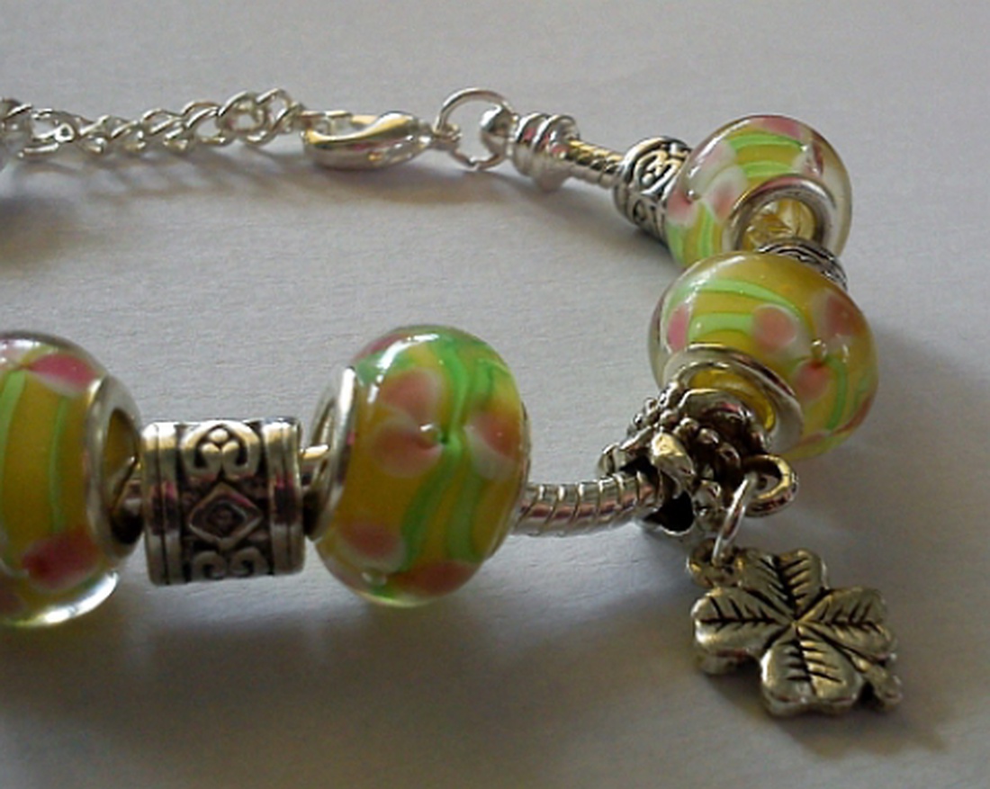 Happiness pandora  jellegű karkötő -  - Meska.hu