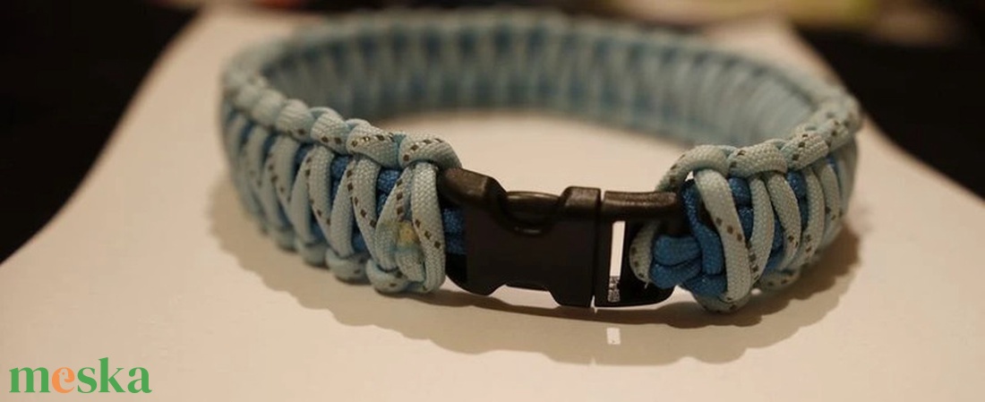 Blue sky paracord nyakörv - otthon & életmód - kisállatoknak - kutyáknak - kutya nyakörv - Meska.hu Blue sky paracord nyakörv - otthon & életmód - kisállatoknak - kutyáknak - kutya nyakörv - Meska.hu