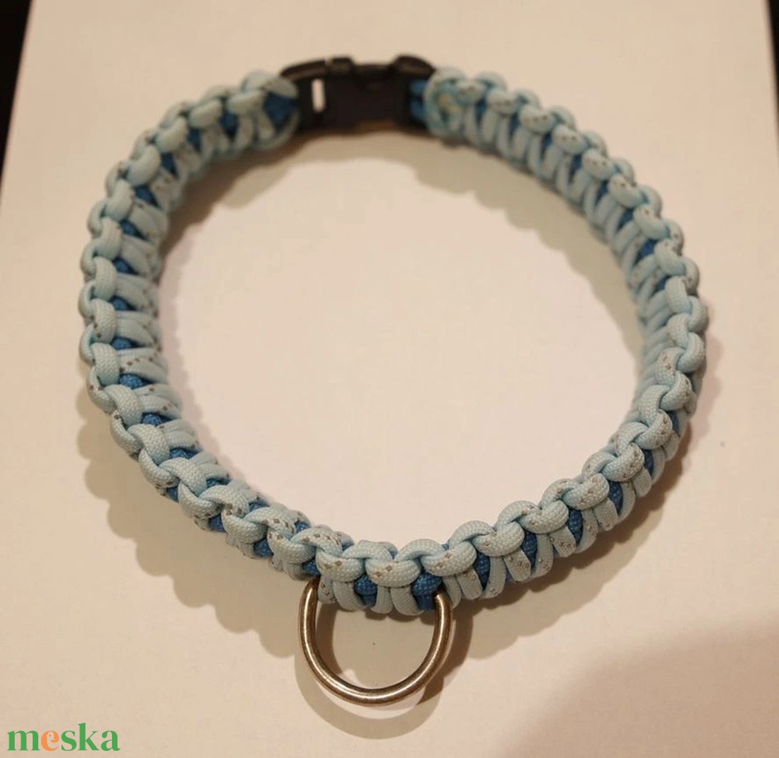 Blue sky paracord nyakörv - otthon & életmód - kisállatoknak - kutyáknak - kutya nyakörv - Meska.hu Blue sky paracord nyakörv - otthon & életmód - kisállatoknak - kutyáknak - kutya nyakörv - Meska.hu