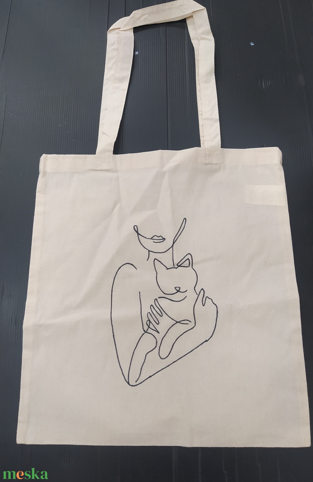 Cicás vászonszayor - táska & tok - bevásárlás & shopper táska - shopper, textiltáska, szatyor - Meska.hu Cicás vászonszayor - táska & tok - bevásárlás & shopper táska - shopper, textiltáska, szatyor - Meska.hu