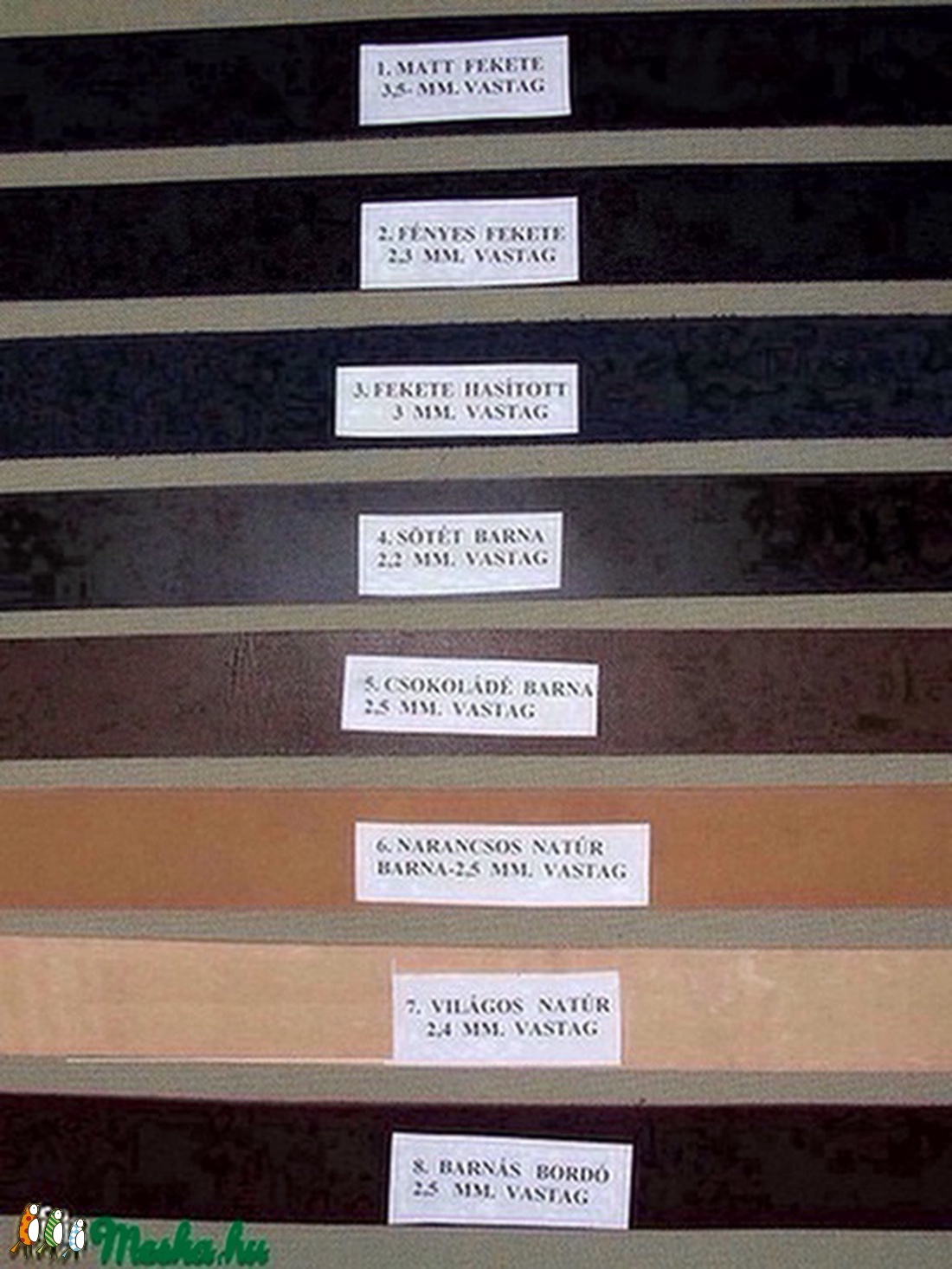 Fekete patentos őv - ruha & divat - öv & övcsat - öv - Meska.hu