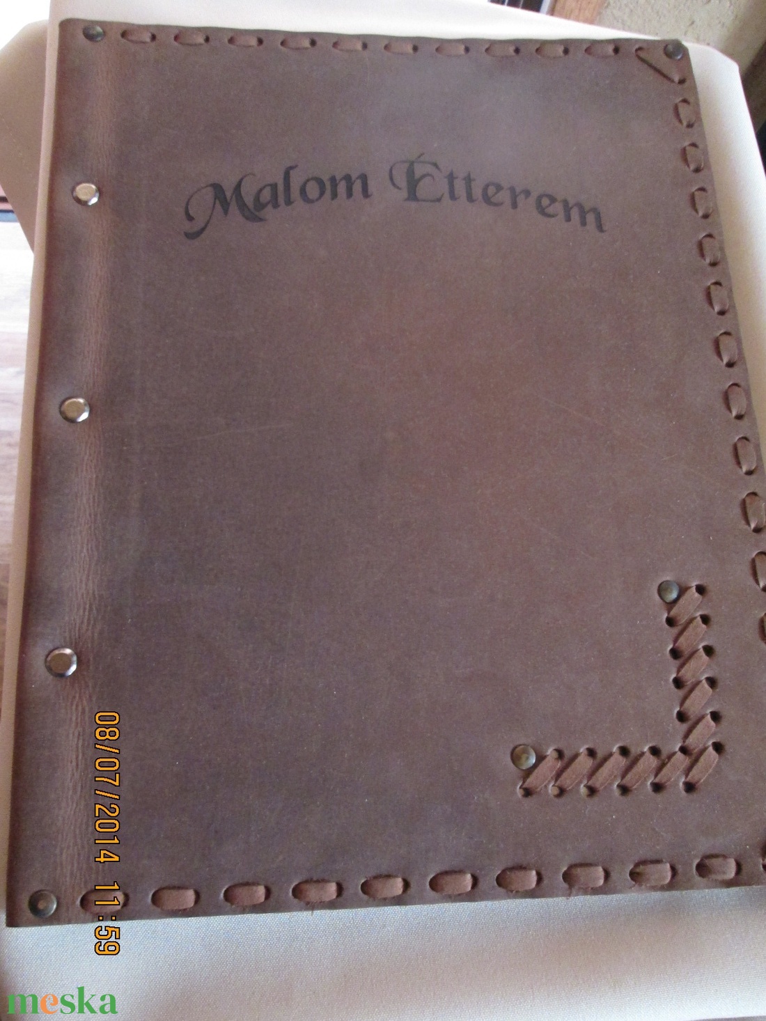 Étlapborító - otthon & életmód - papír, írószer - mappa - Meska.hu