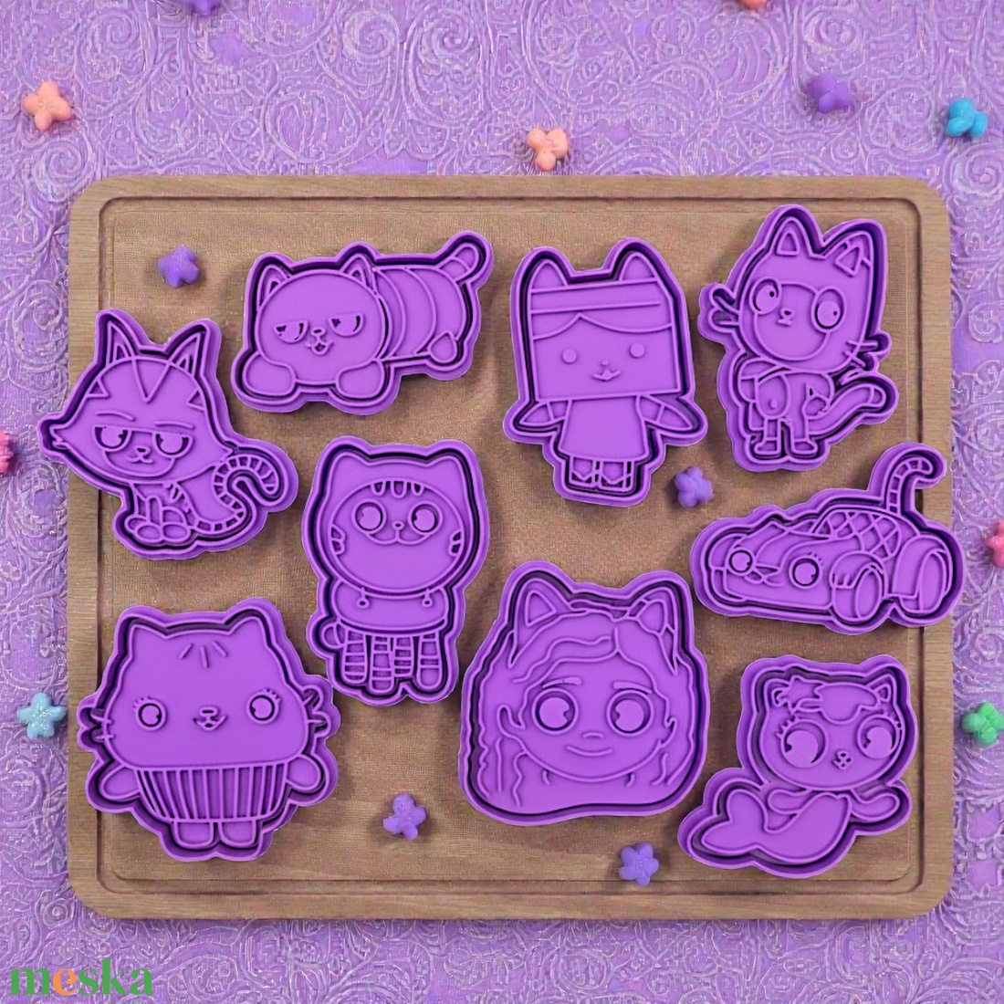  Gabi Babaháza 9db-os Készlet Sütikiszúró Gaby Mesés Keksz Kiszúró Gyurma Nyomda - otthon & életmód - konyhafelszerelés, tálalás - sütés, főzés - sütikiszúró - Meska.hu