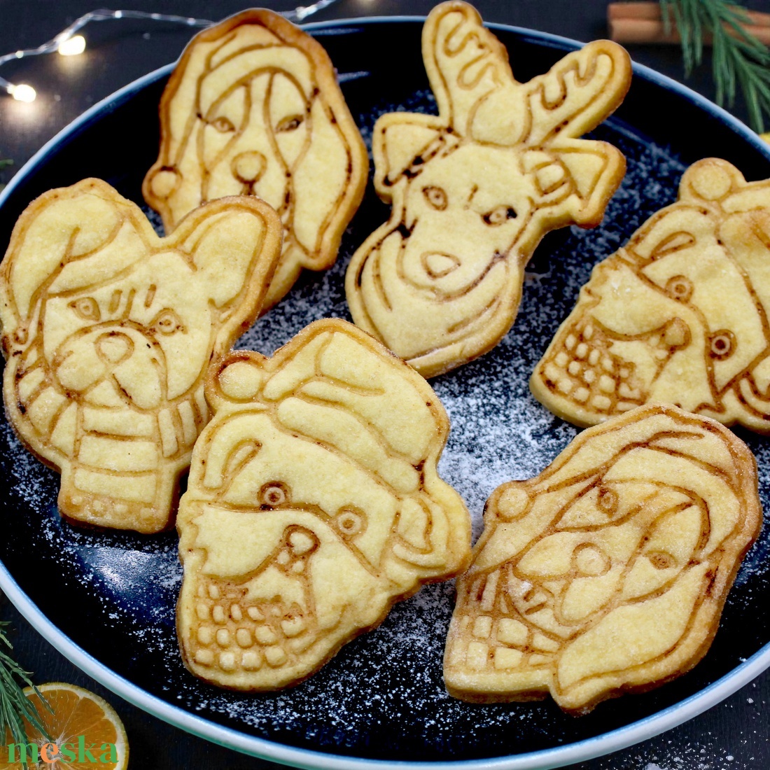 Kutyás Karácsonyi Sütikiszúró Készlet 4-db-os Shihtzu Bulldog Beagle Labrador Retriver - otthon & életmód - konyhafelszerelés, tálalás - sütés, főzés - sütikiszúró - Meska.hu