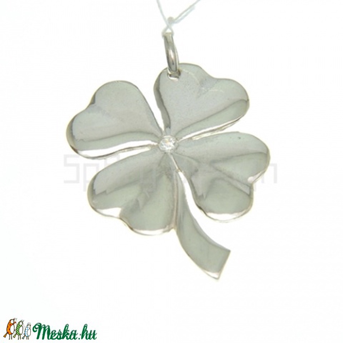 Lóhere Ezüst medál - ékszer - nyaklánc - medál - Meska.hu