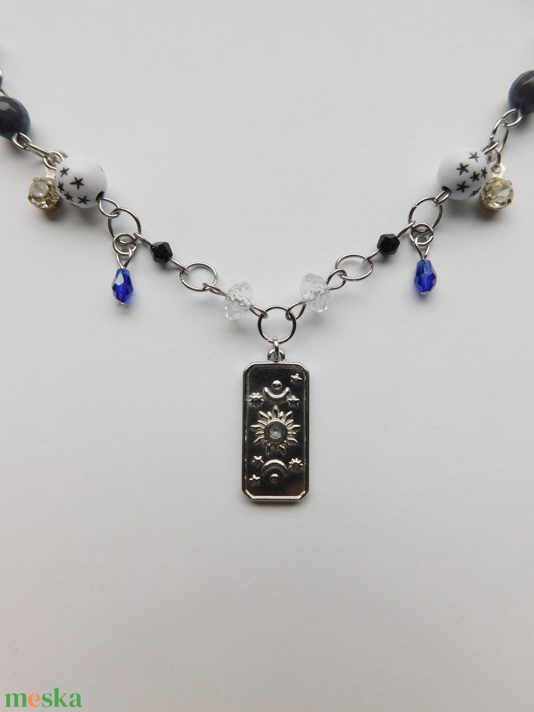 'read the stars' necklace - ékszer - nyaklánc - statement nyaklánc - Meska.hu