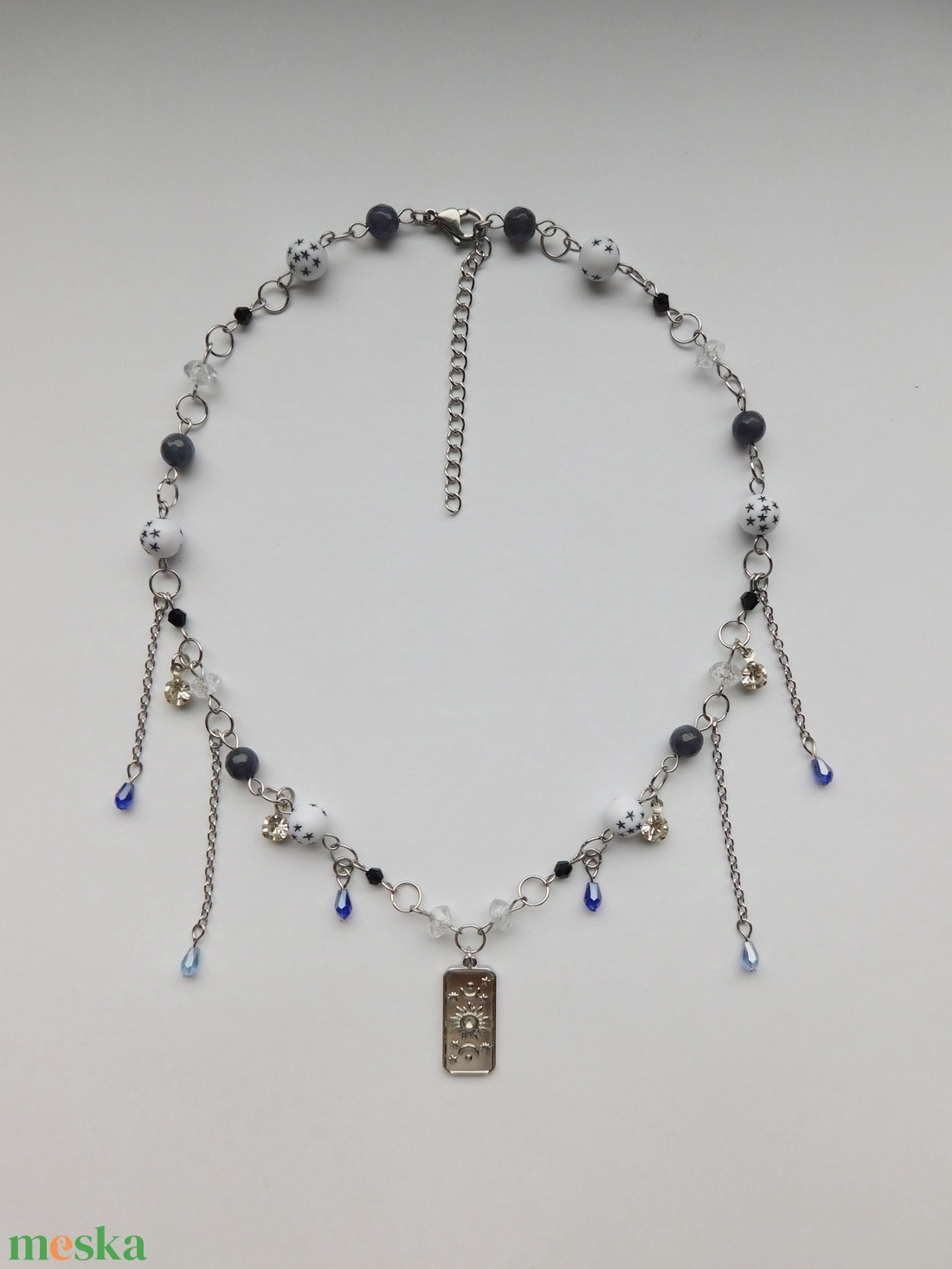 'read the stars' necklace - ékszer - nyaklánc - statement nyaklánc - Meska.hu