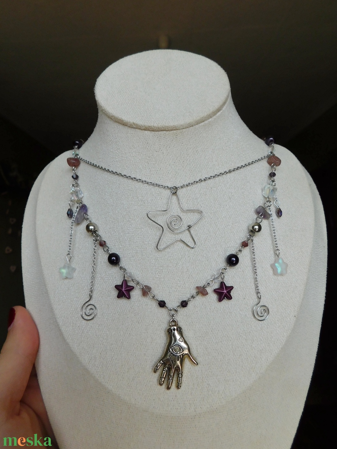 'astrology' necklace - ékszer - nyaklánc - statement nyaklánc - Meska.hu