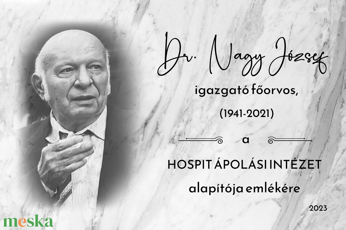 Emléktábla Tibor657915 részére - otthon & életmód - vallás - temetkezési tárgy - Meska.hu