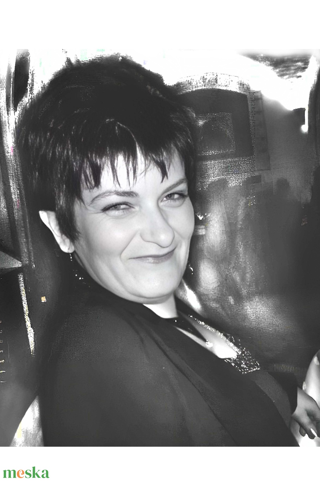 Gravírozott portré nagyeva24 részére - művészet - más művészeti ág - Meska.hu