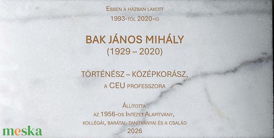 Emléktábla baboszi részére - otthon & életmód - vallás - temetkezési tárgy - sírtábla - Meska.hu