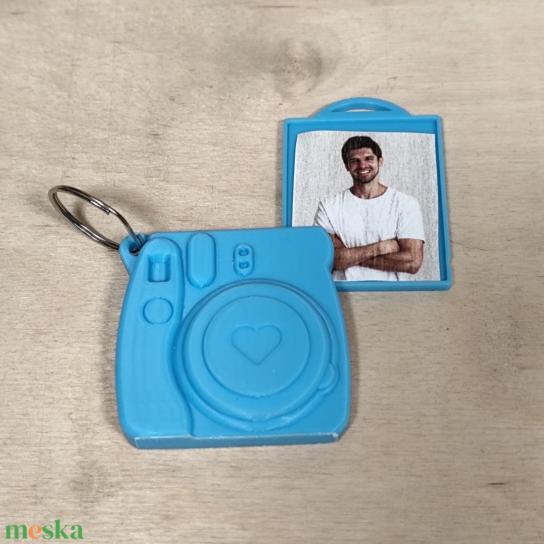 Fényképes kulcstartó fényképezőgép formában � 3D nyomtatott, 5 szín - táska & tok - kulcstartó & táskadísz - kulcstartó - Meska.hu