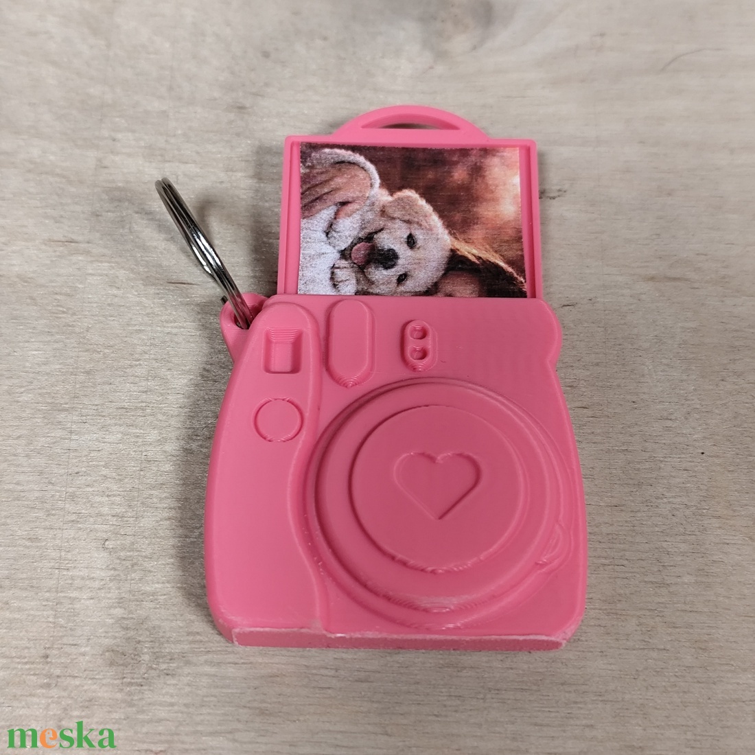 Fényképes kulcstartó fényképezőgép formában � 3D nyomtatott, 5 szín - táska & tok - kulcstartó & táskadísz - kulcstartó - Meska.hu