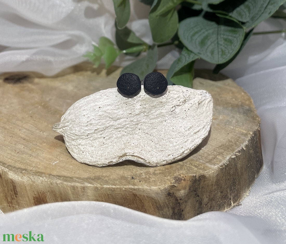 Asszimetrikus kör fülbevaló - ékszer - ékszerszett - Meska.hu