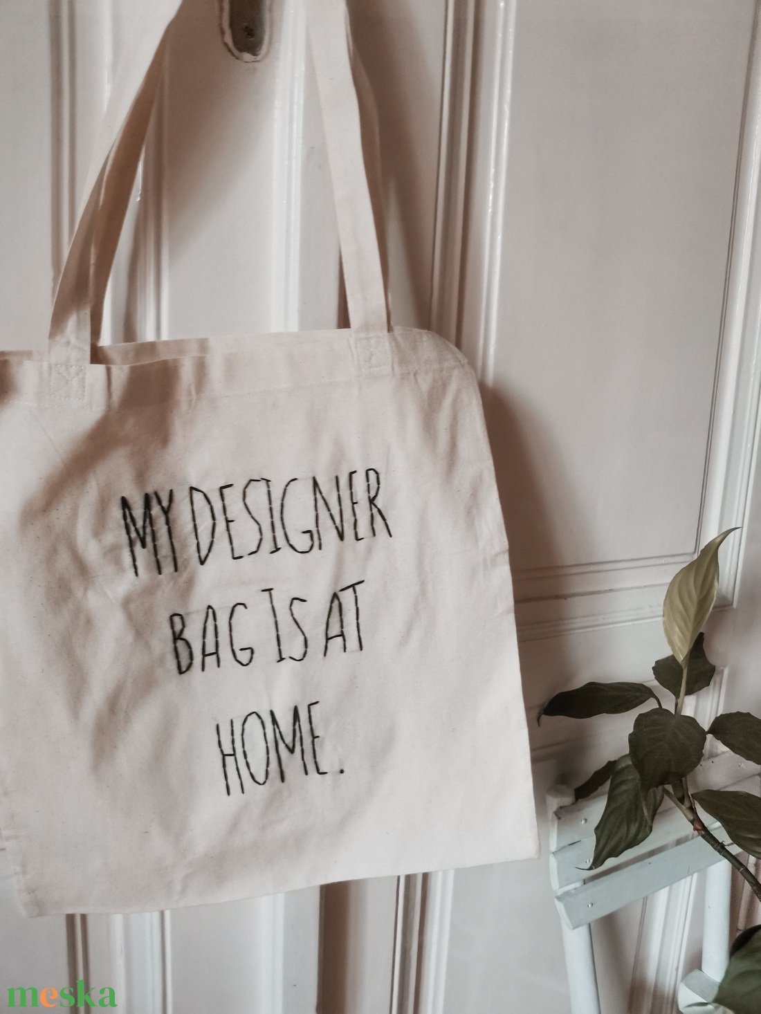 My designer bag is at home - táska & tok - kézitáska & válltáska - válltáska - Meska.hu
