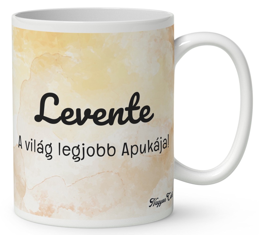 Névvel kérhető - Cuki lajhár Apa és kicsi lajhárja mintás bögre - otthon & életmód - konyhafelszerelés, tálalás - tálalás - bögre & csésze - Meska.hu