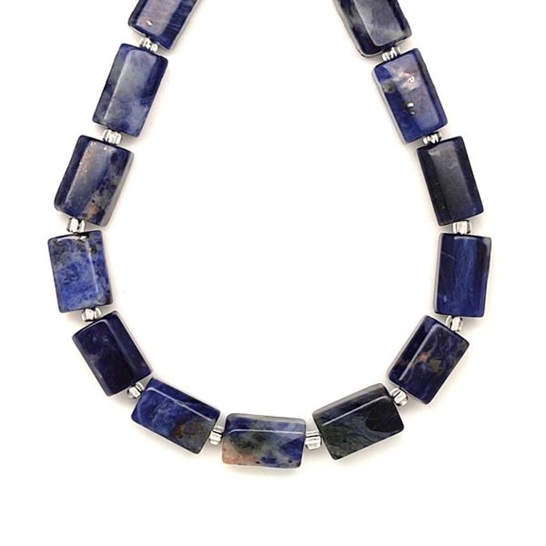 Szodalit hengerszerű 7-9x12-14mm  ékszerkészítő alapanyag (füzér) - kellékek & szerszámok - ásvány alapanyag - ásványfüzér - Meska.hu Szodalit hengerszerű 7-9x12-14mm  ékszerkészítő alapanyag (füzér) - kellékek & szerszámok - ásvány alapanyag - ásványfüzér - Meska.hu