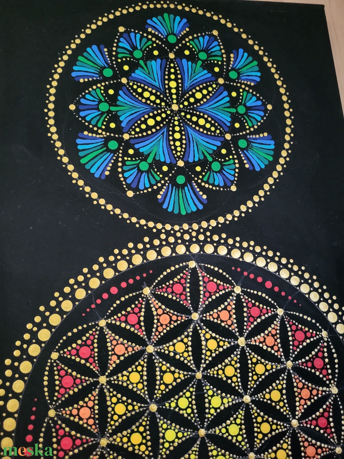 Életvirágos mandala - otthon & életmód - dekoráció - spiritualitás - mandala - Meska.hu Életvirágos mandala - otthon & életmód - dekoráció - spiritualitás - mandala - Meska.hu