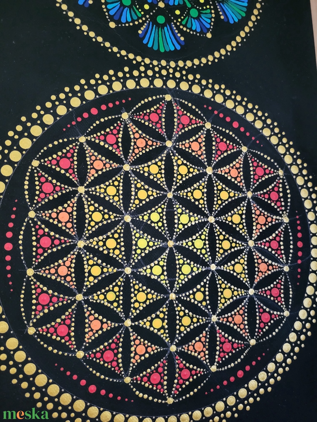Életvirágos mandala - otthon & életmód - dekoráció - spiritualitás - mandala - Meska.hu Életvirágos mandala - otthon & életmód - dekoráció - spiritualitás - mandala - Meska.hu