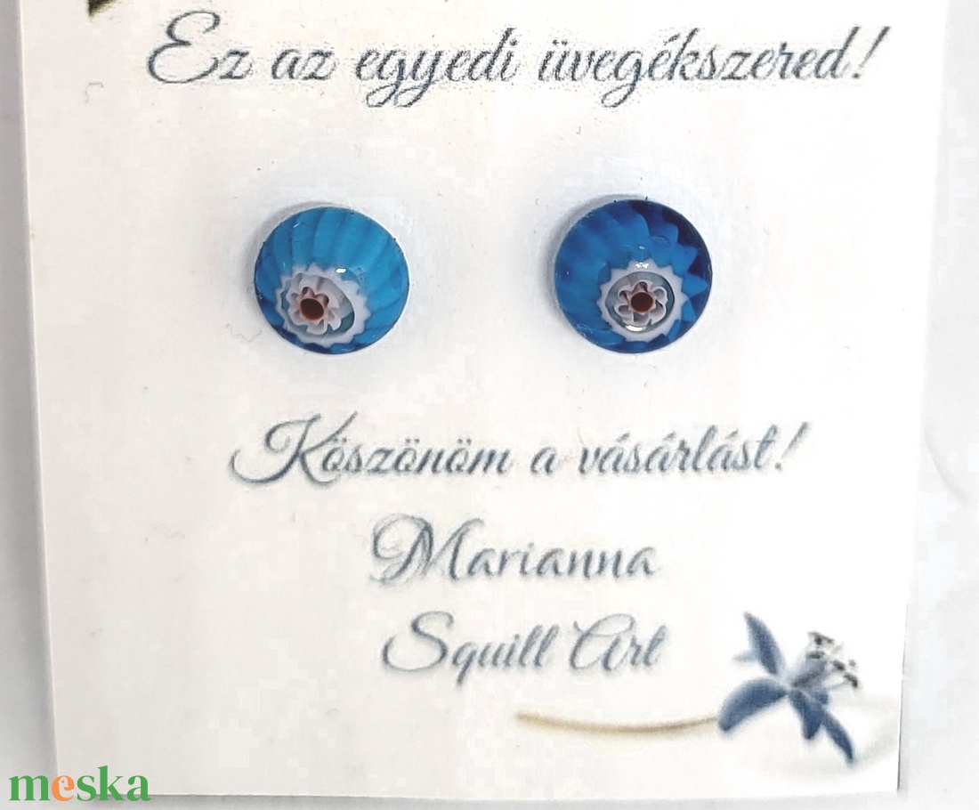 Üvegékszer fülbevaló - ékszer - fülbevaló - fülékszer - Meska.hu Üvegékszer fülbevaló - ékszer - fülbevaló - fülékszer - Meska.hu