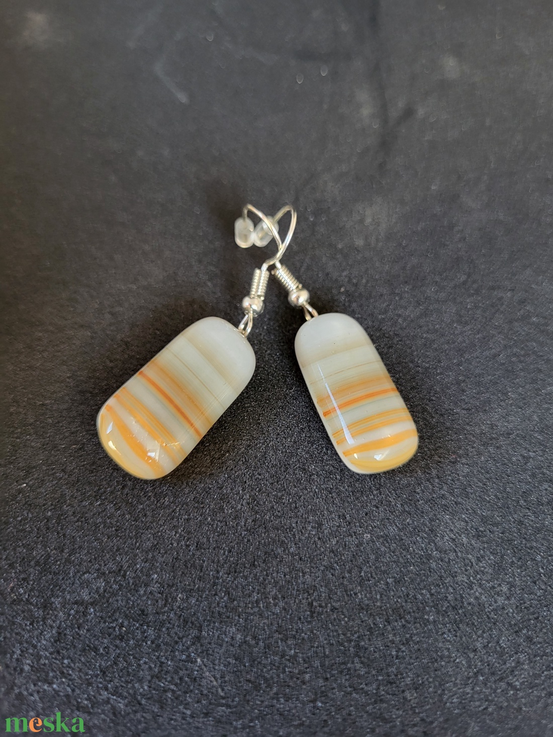 Üvegékszer fülbevaló - ékszer - fülbevaló - fülékszer - Meska.hu Üvegékszer fülbevaló - ékszer - fülbevaló - fülékszer - Meska.hu