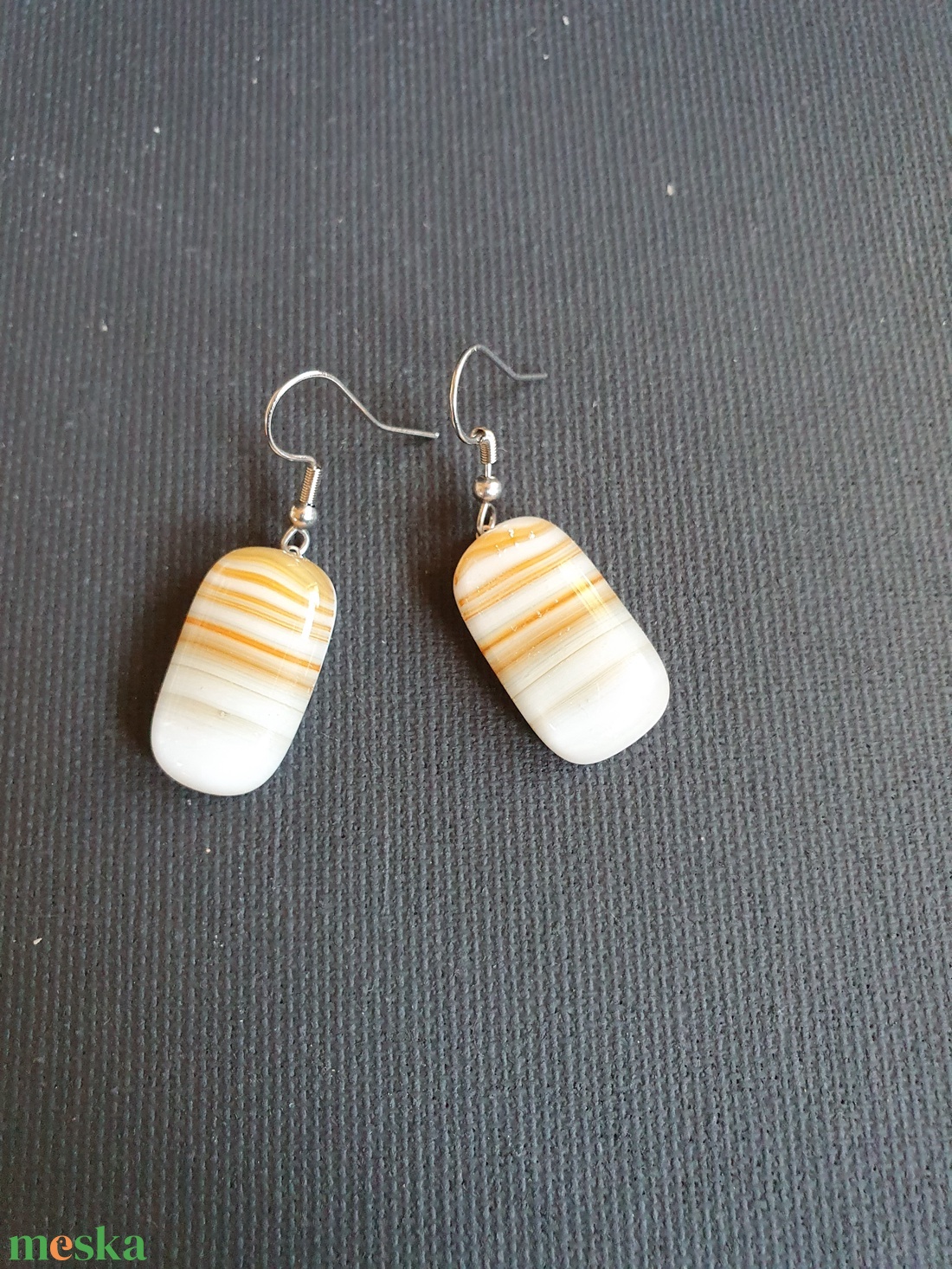 Üvegékszer fülbevaló - ékszer - fülbevaló - fülékszer - Meska.hu Üvegékszer fülbevaló - ékszer - fülbevaló - fülékszer - Meska.hu