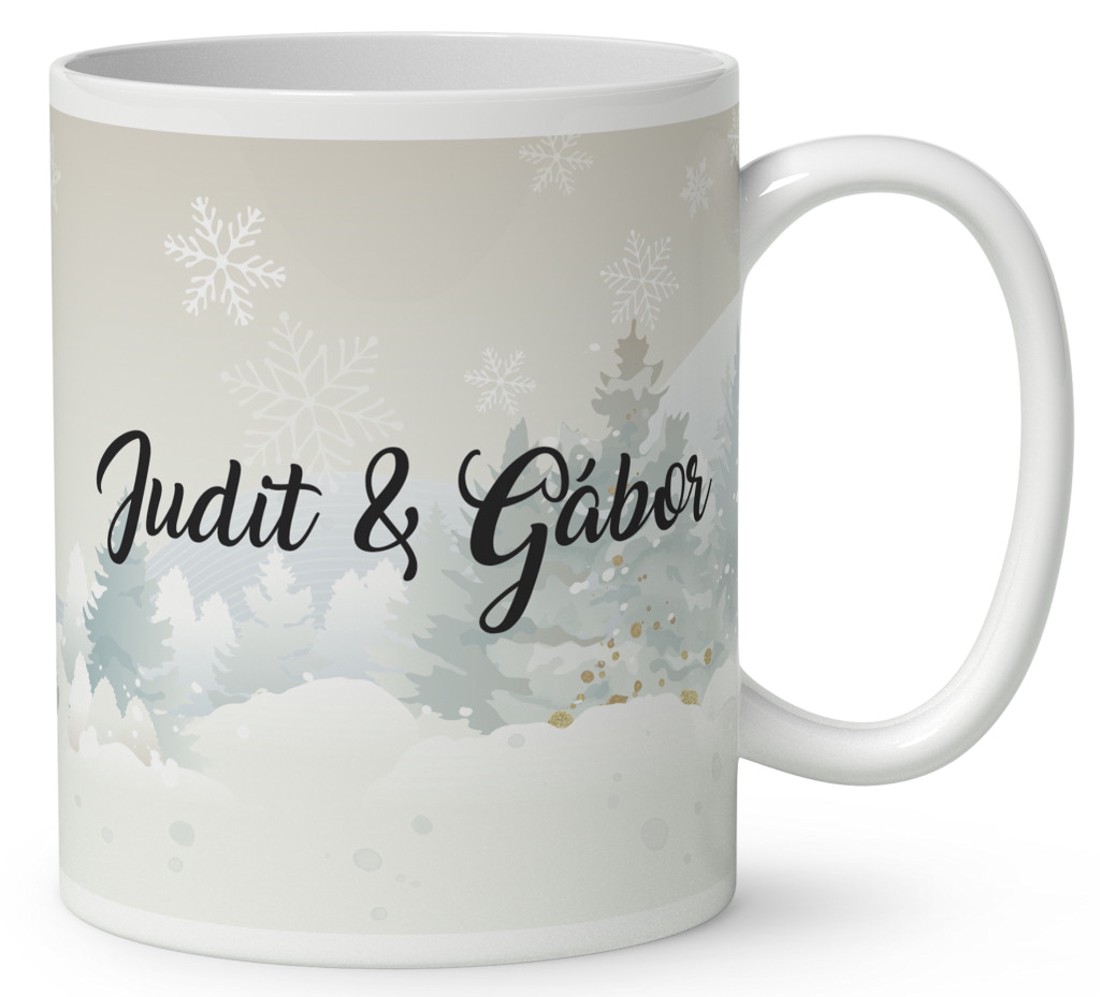 Névvel kérhető - Forró csokis karácsonyi manók mintás bögre - otthon & életmód - konyhafelszerelés, tálalás - tálalás - bögre & csésze - Meska.hu