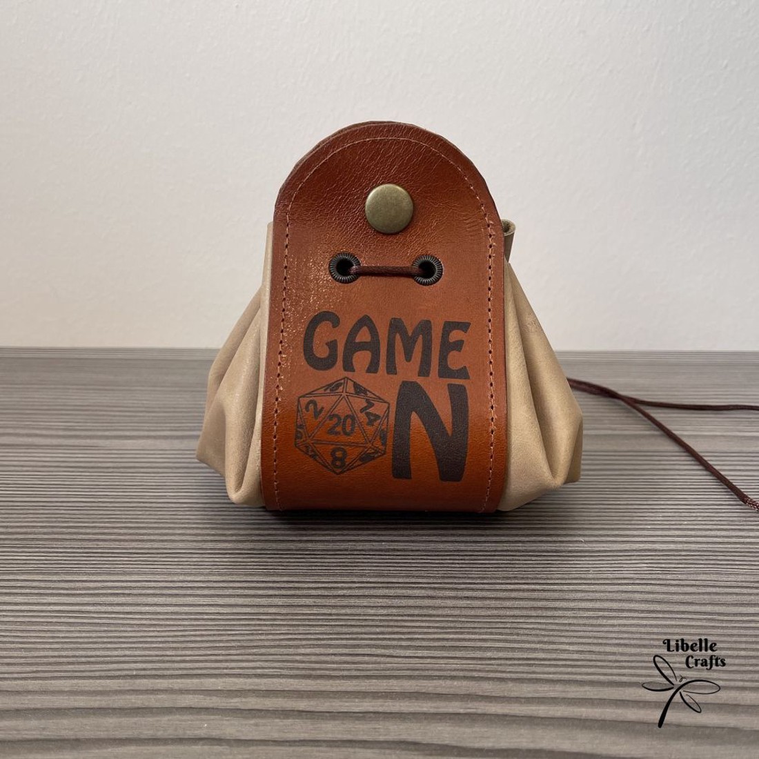 2in1 szütyő és kockatálca - Game on felirattal - játék & sport - szerepjáték - Meska.hu