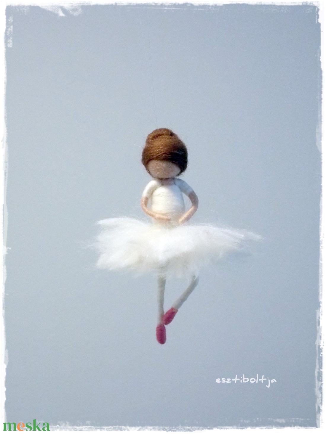 Balerina - tűnemezelt, dísz, függő - otthon & életmód - dekoráció - dísztárgy - Meska.hu Balerina - tűnemezelt, dísz, függő - otthon & életmód - dekoráció - dísztárgy - Meska.hu