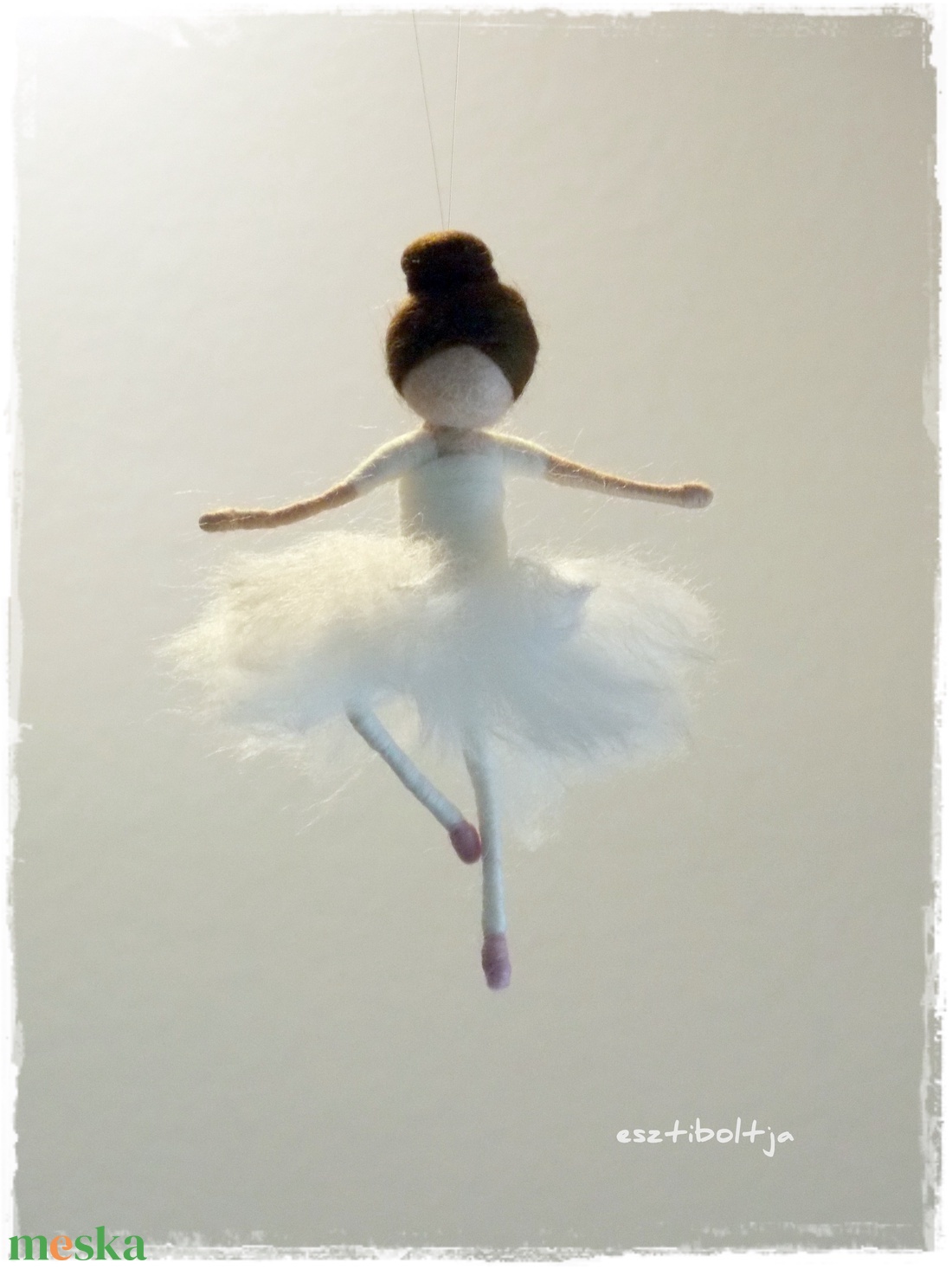 Balerina - tűnemezelt, dísz, függő - otthon & életmód - dekoráció - dísztárgy - Meska.hu Balerina - tűnemezelt, dísz, függő - otthon & életmód - dekoráció - dísztárgy - Meska.hu