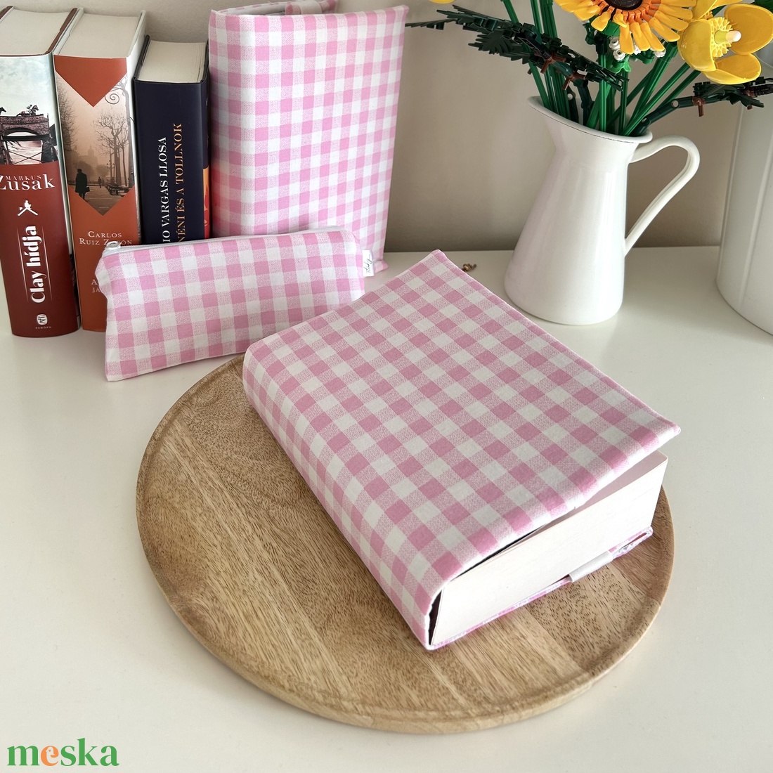 Pinky védőborító M méret - könyv & zene - könyvtok - Meska.hu