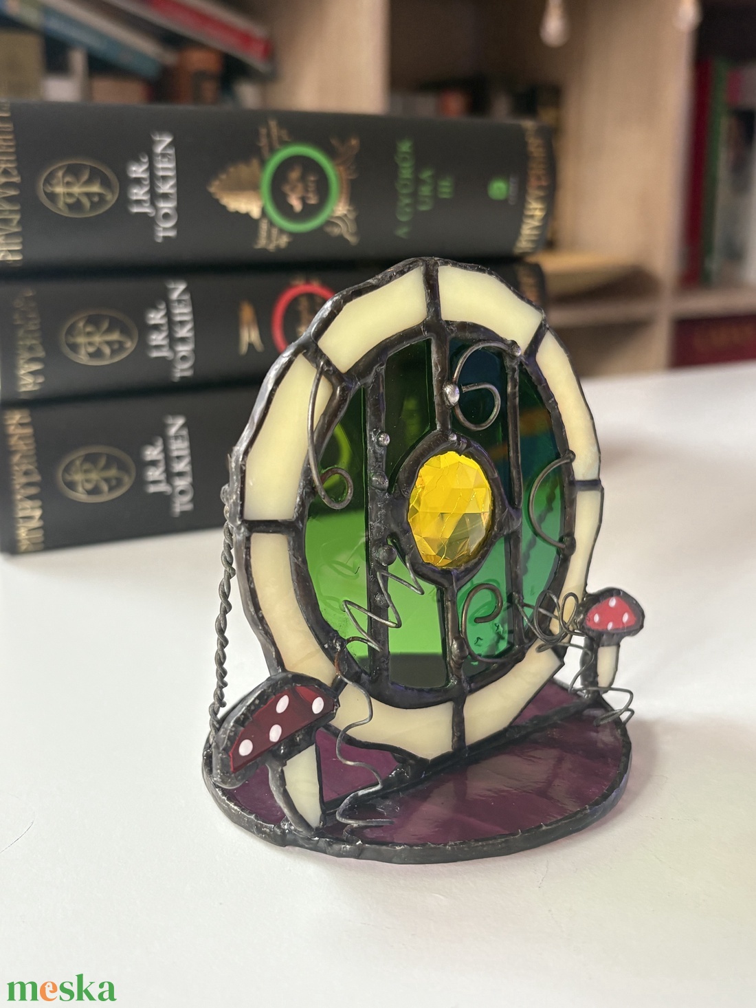 Üveg hobbit lak - otthon & életmód - dekoráció - asztal és polc dekoráció - asztaldísz - Meska.hu