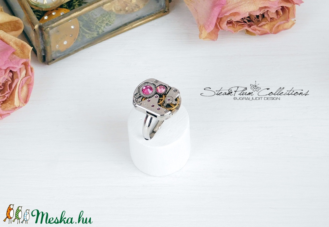 Miss Isobel Withlock - gyűrű swarovski kövekkel díszítve - ékszer - gyűrű - statement gyűrű - Meska.hu Miss Isobel Withlock - gyűrű swarovski kövekkel díszítve - ékszer - gyűrű - statement gyűrű - Meska.hu