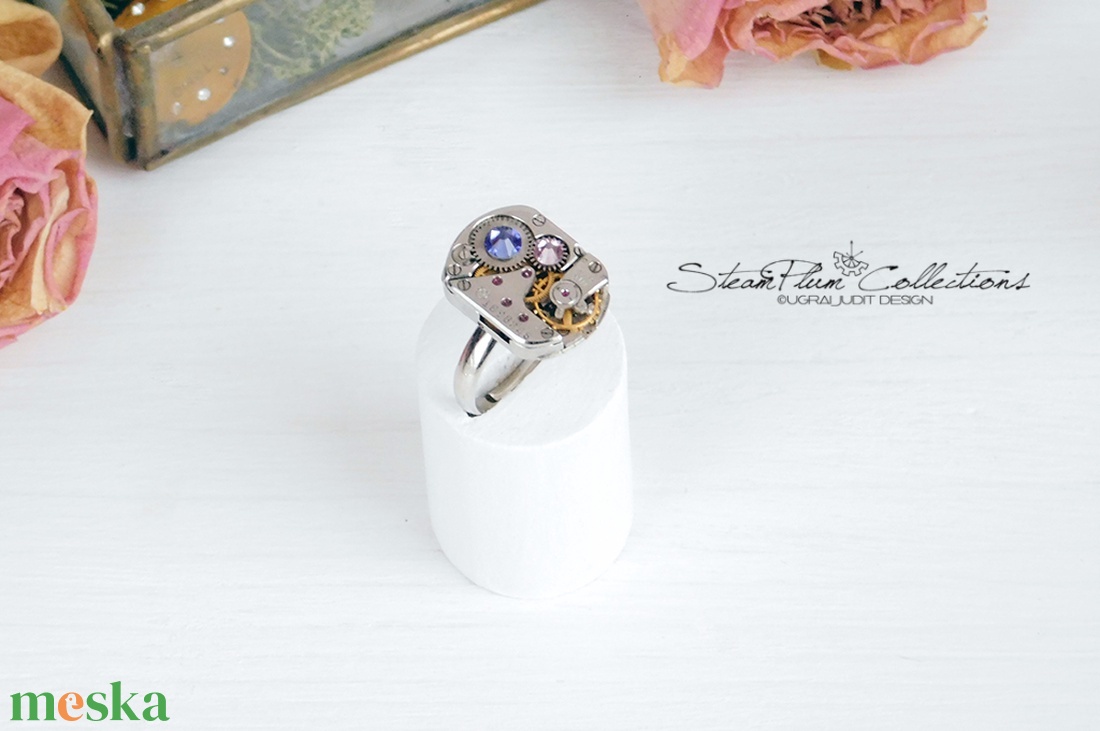 Miss Isla Withlock - gyűrű swarovski kövekkel díszítve - ékszer - gyűrű - statement gyűrű - Meska.hu Miss Isla Withlock - gyűrű swarovski kövekkel díszítve - ékszer - gyűrű - statement gyűrű - Meska.hu