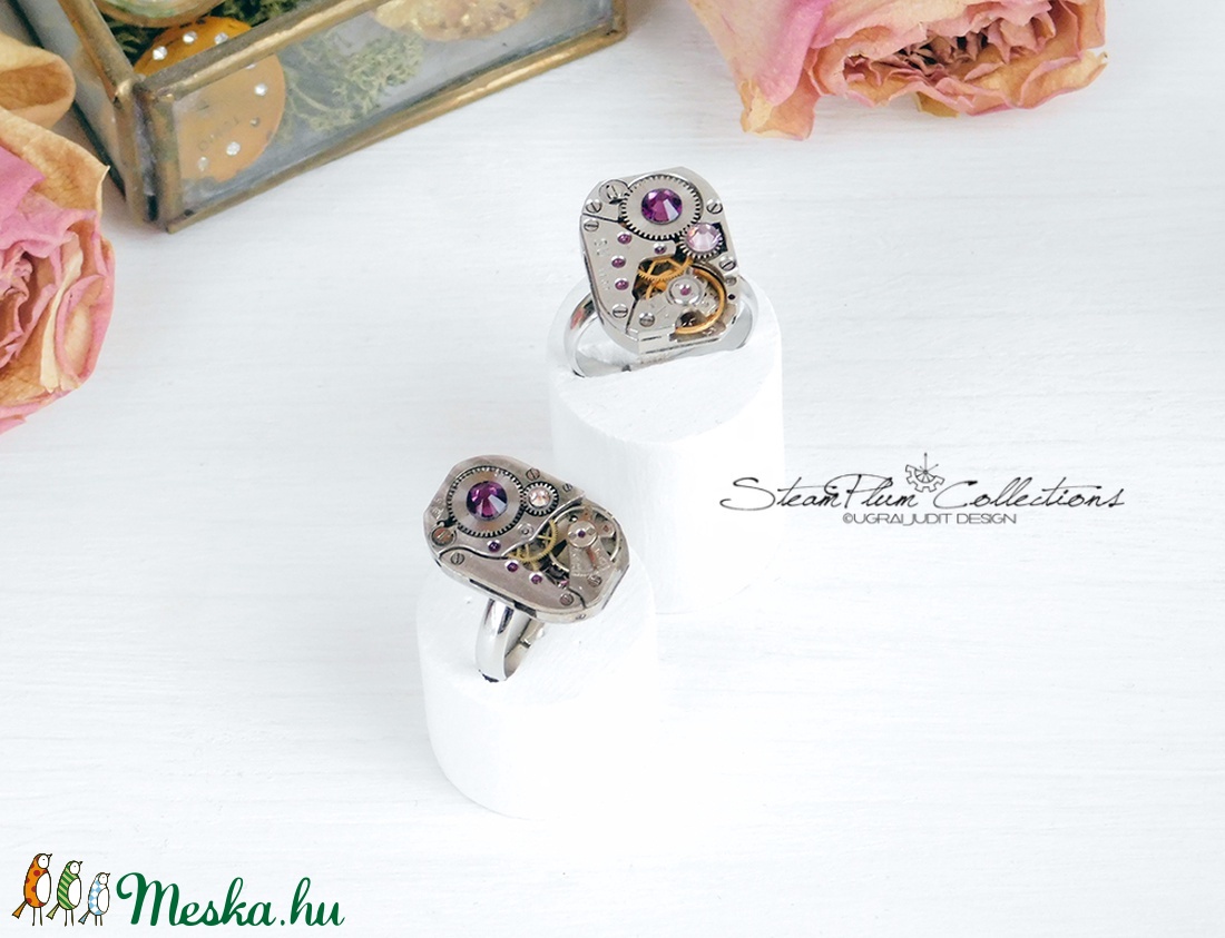 Miss Libby Withlock - gyűrű swarovski kövekkel díszítve - ékszer - gyűrű - statement gyűrű - Meska.hu Miss Libby Withlock - gyűrű swarovski kövekkel díszítve - ékszer - gyűrű - statement gyűrű - Meska.hu